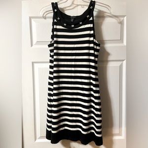 White House Black Market Striped Sundress